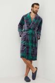 Халат United Colors of Benetton колір синій (3686277)