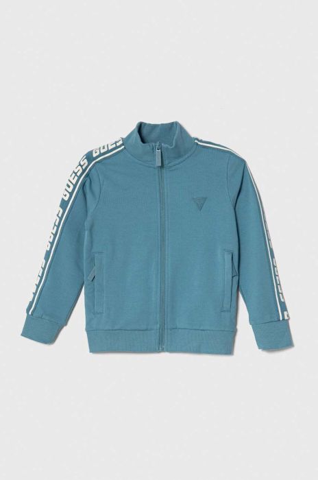 Дитяча кофта Guess візерунок колір блакитний (3543431)