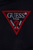 Дитяча бавовняна кофта Guess колір синій з аплікацією (3293630)