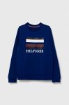 Дитяча кофта Tommy Hilfiger колір синій з принтом (3359696)