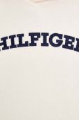 Дитяча кофта Tommy Hilfiger колір бежевий з капюшоном з аплікацією (3312777)