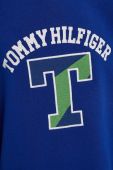 Дитяча кофта Tommy Hilfiger з капюшоном з аплікацією колір блакитний (3312795)