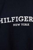 Дитяча бавовняна кофта Tommy Hilfiger колір синій з капюшоном візерунок (3309767)