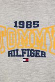 Дитяча кофта Tommy Hilfiger колір сірий з принтом (3372363)