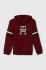 Дитяча кофта Tommy Hilfiger колір червоний з капюшоном з аплікацією (3380830)