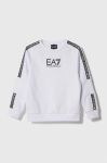 Дитяча кофта EA7 Emporio Armani колір білий з принтом (3441397)