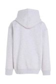 Дитяча кофта Tommy Hilfiger колір сірий з капюшоном з принтом (3427846)