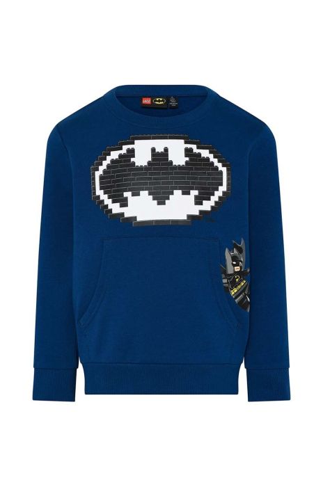 Дитяча бавовняна кофта Lego колір синій з принтом (3545689)
