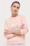 Кофта Guess жіноча колір рожевий з принтом (3312864)