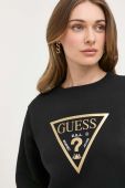 Кофта Guess жіноча колір чорний з принтом (3302611)