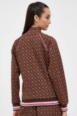 Кофта Guess жіноча колір коричневий візерунок