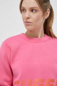 Кофта Guess жіноча колір рожевий з принтом (3312883)