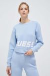 Кофта Guess жіноча  з принтом колір блакитний (3312889)