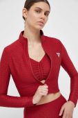 Кофта Guess жіноча колір червоний однотонна (3407203)