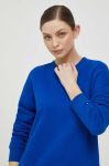 Кофта Tommy Hilfiger жіноча  однотонна колір блакитний