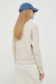 Бавовняна кофта Tommy Hilfiger жіноча колір бежевий з аплікацією (3268706)