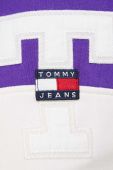 Кофта Tommy Jeans жіноча колір фіолетовий візерунок