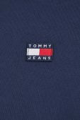 Бавовняна кофта Tommy Jeans жіноча колір синій однотонна