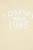 Кофта Tommy Jeans жіноча колір жовтий з капюшоном з принтом (3329777)