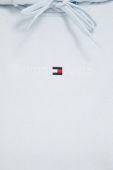 Кофта Tommy Jeans жіноча з капюшоном однотонна колір блакитний (3324520)
