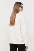 Бавовняна кофта Pinko жіноча колір бежевий однотонна (3441472)