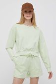 Бавовняна кофта Pepe Jeans ADRIANA жіноча колір зелений однотонна