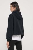 Кофта Roxy жіноча колір чорний з капюшоном однотонна