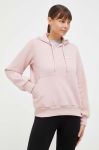 Кофта Columbia жіноча колір рожевий з капюшоном однотонна