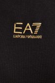 Кофта EA7 Emporio Armani жіноча колір чорний однотонна (3609122)