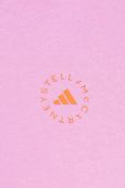 Кофта adidas by Stella McCartney колір рожевий з принтом
