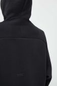 Кофта adidas Z.N.E жіноча колір чорний з капюшоном однотонна (3382713)