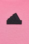 Кофта adidas жіноча колір рожевий з аплікацією (3327481)