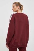 Кофта adidas жіноча колір бордовий з аплікацією