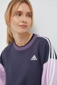 Кофта adidas жіноча колір фіолетовий візерунок (3393775)