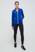 Тренувальна кофта adidas Performance Entrada 22 однотонна колір блакитний