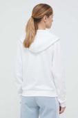 Кофта adidas жіноча колір білий з капюшоном однотонна (3305775)