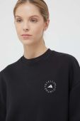 Кофта adidas by Stella McCartney колір чорний однотонна