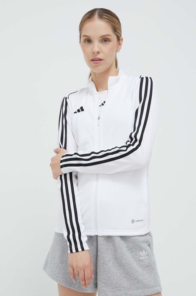 Тренувальна кофта adidas Performance Tiro 23 League колір білий з аплікацією