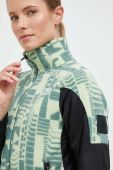 Кофта The North Face жіноча колір зелений візерунок