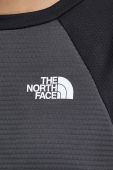Спортивна кофта The North Face Mountain Athletics колір чорний з принтом