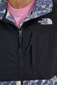 Спортивна кофта The North Face Denali візерунок колір блакитний