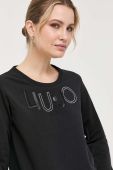 Кофта Liu Jo жіноча колір чорний з аплікацією (3383164)
