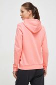 Кофта Puma жіноча колір рожевий з капюшоном з принтом (3441506)
