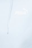 Кофта Puma жіноча з капюшоном з принтом колір блакитний