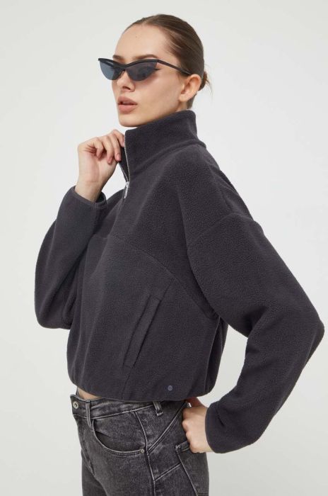 Кофта UGG жіноча колір сірий однотонна