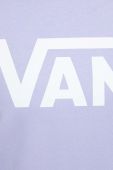 Кофта Vans жіноча колір фіолетовий з принтом