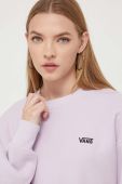 Кофта Vans жіноча колір фіолетовий з аплікацією