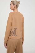 Кофта Max Mara Leisure жіноча колір коричневий з принтом (3605421)