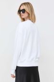 Кофта BOSS жіноча колір білий з аплікацією (3492296)