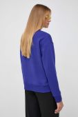 Кофта BOSS жіноча  з аплікацією колір фіолетовий (3492292)
